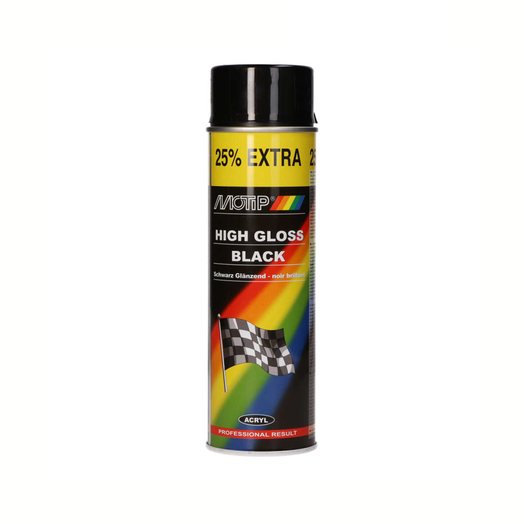 FH0201A Verf 500 ml Auto Zwart